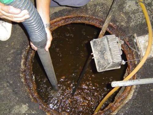 绥江隔油池清理