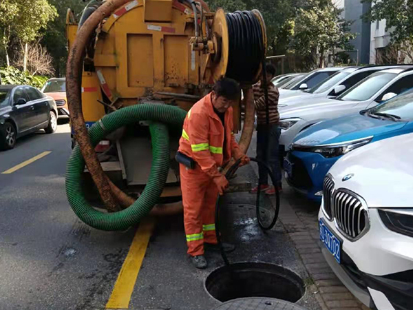 绥江排污管道清淤