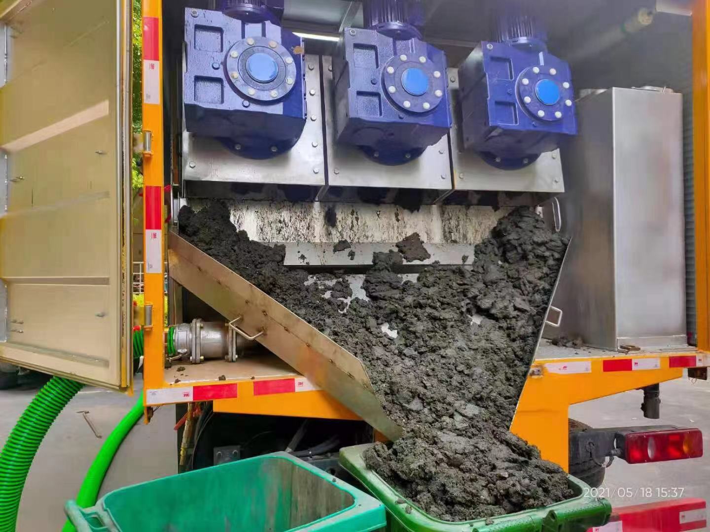 绥江化粪池清掏城市维护站-泥浆净化干湿分离处理